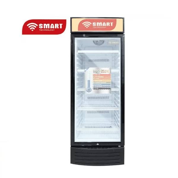 Réfrigérateur SMART technology vitrine 1 porte 242 litres STCDV788 Réfrigérateur SMART technology vitrine 1 porte 242 litres STCDV788