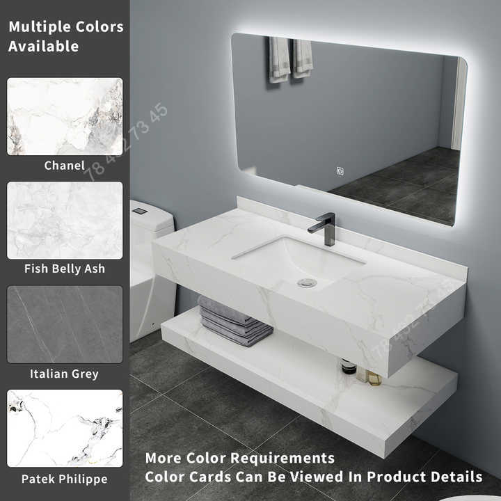 Meuble salle de bain moderne 1m50 - Blanc Meuble salle de bain moderne 1m50 - Blanc