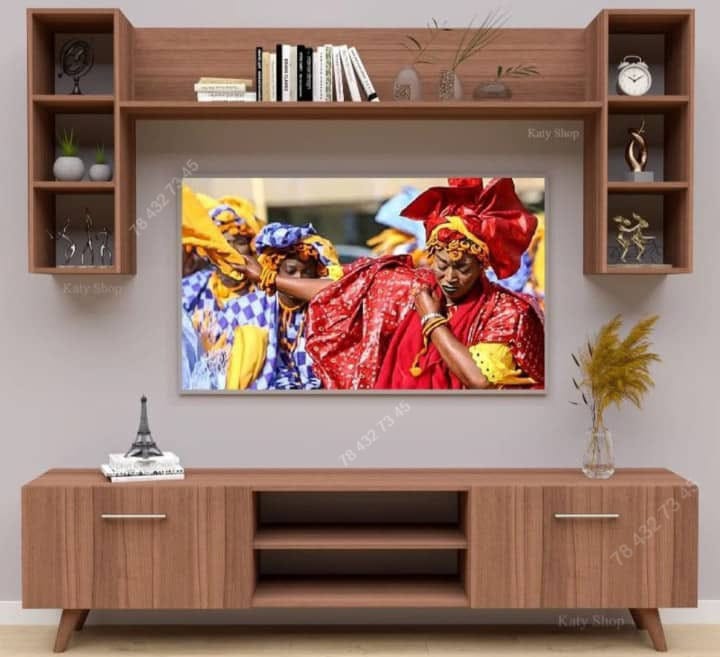Meuble TV - Marron 1m80 Meuble TV - Marron 1m80