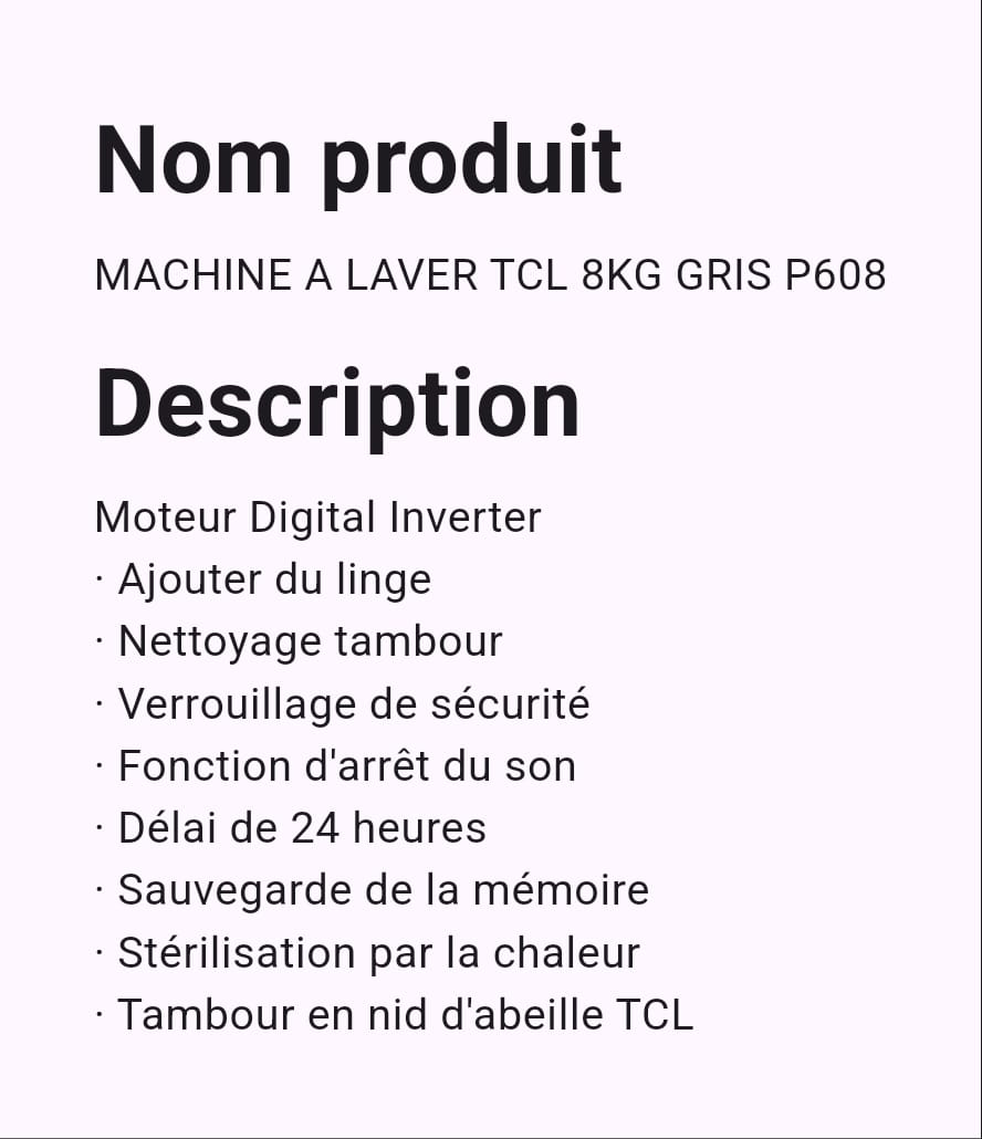 Machine A Laver TLC 8 Kg Machine A Laver TLC 8 Kg