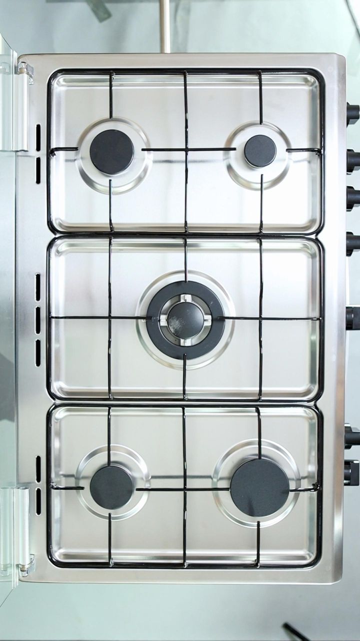 Cuisinière Technolux 5 Feux 90 x 60 Inox Cuisinière Technolux 5 Feux 90 x 60 Inox