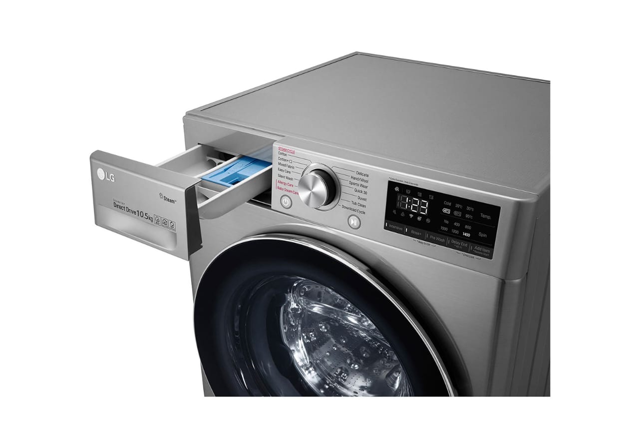 Machine A Laver LG 10.5 kg Gris Machine A Laver LG 10.5 kg Gris
