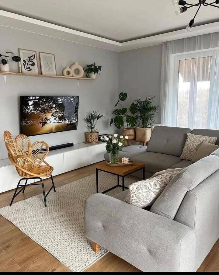 Meuble TV Blanc - 3M Meuble TV Blanc - 3M