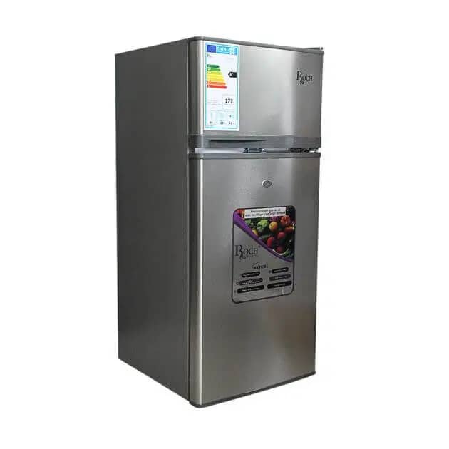 REFRIGERATEUR ROCH 2PORTES 100LITRES GRIS RFR125DTW REFRIGERATEUR ROCH 2PORTES 100LITRES GRIS RFR125DTW