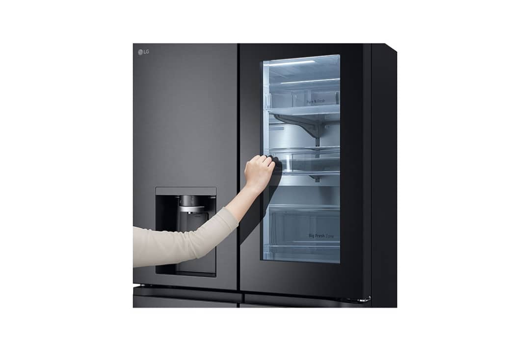REFRIGERATEUR LG SIDE BY SIDE KNOCK KNOCK 4PORTES NOIR GC-X24FFCAB REFRIGERATEUR LG SIDE BY SIDE KNOCK KNOCK 4PORTES NOIR GC-X24FFCAB