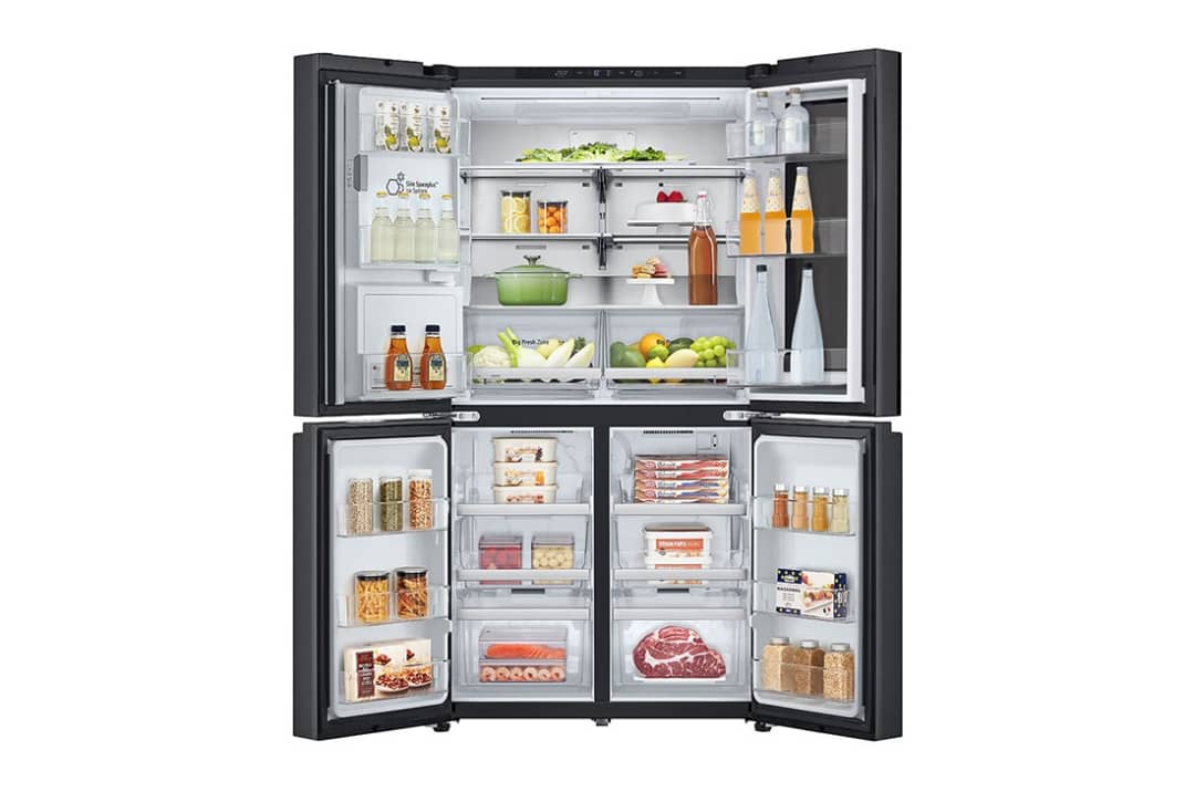 REFRIGERATEUR LG SIDE BY SIDE KNOCK KNOCK 4PORTES NOIR GC-X24FFCAB REFRIGERATEUR LG SIDE BY SIDE KNOCK KNOCK 4PORTES NOIR GC-X24FFCAB