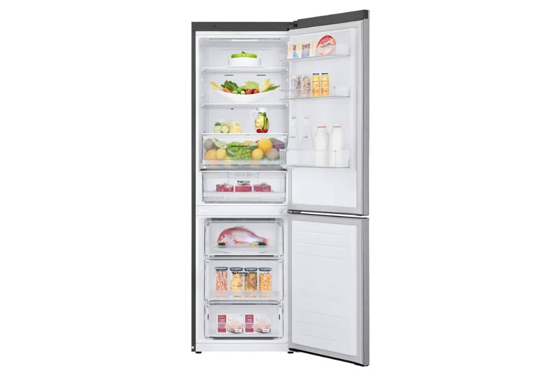 REFRIGERATEUR LG COMBINE 3TIROIRS GRIS GCB459NLHM REFRIGERATEUR LG COMBINE 3TIROIRS GRIS GCB459NLHM