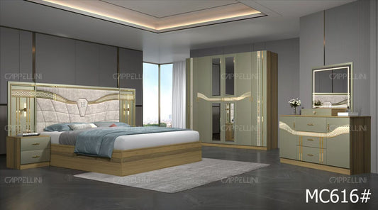 CHAMBRE A COUCHER 6BATTANTS 4PIECES