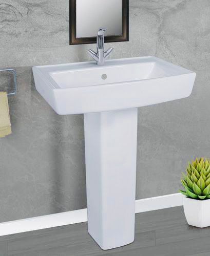 Lavabo Céramique Blanc pour Salle de bain - WC - Toilettes