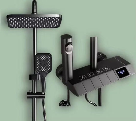 Colonne de Douche - Noire