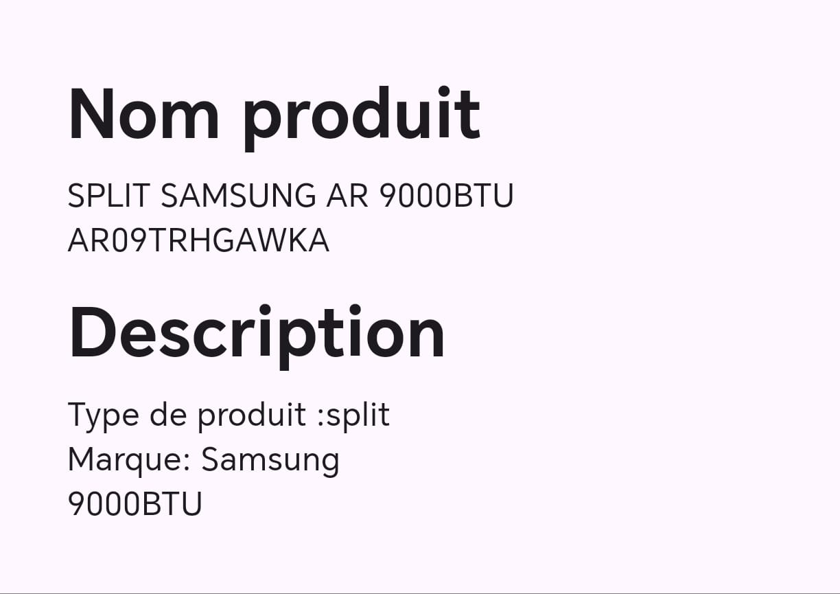 SPLIT SAMSUNG AR 9000BTU AR09TRHGAWKA SPLIT SAMSUNG AR 9000BTU AR09TRHGAWKA