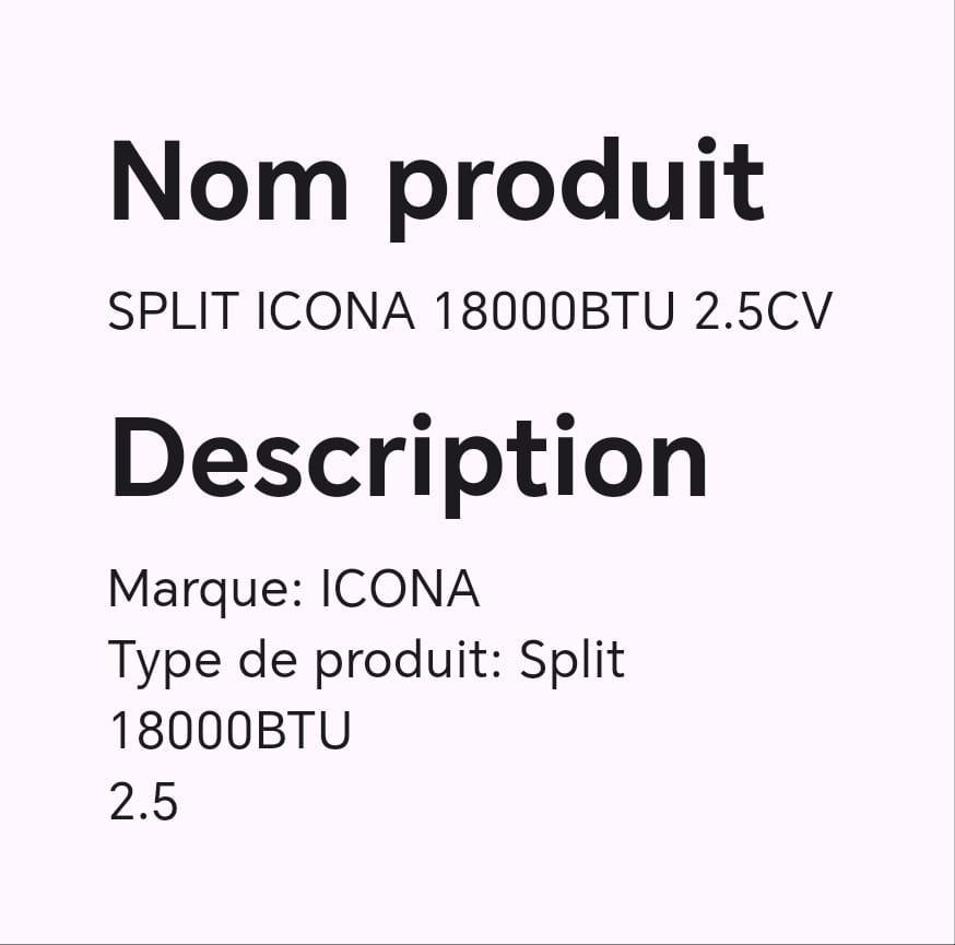 SPLIT ICONA 18000BTU 2.5CV SPLIT ICONA 18000BTU 2.5CV