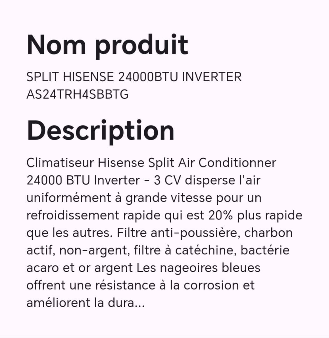 SPLIT HISENSE 24000BTU INVERTER AS24TRH4SBBTG SPLIT HISENSE 24000BTU INVERTER AS24TRH4SBBTG