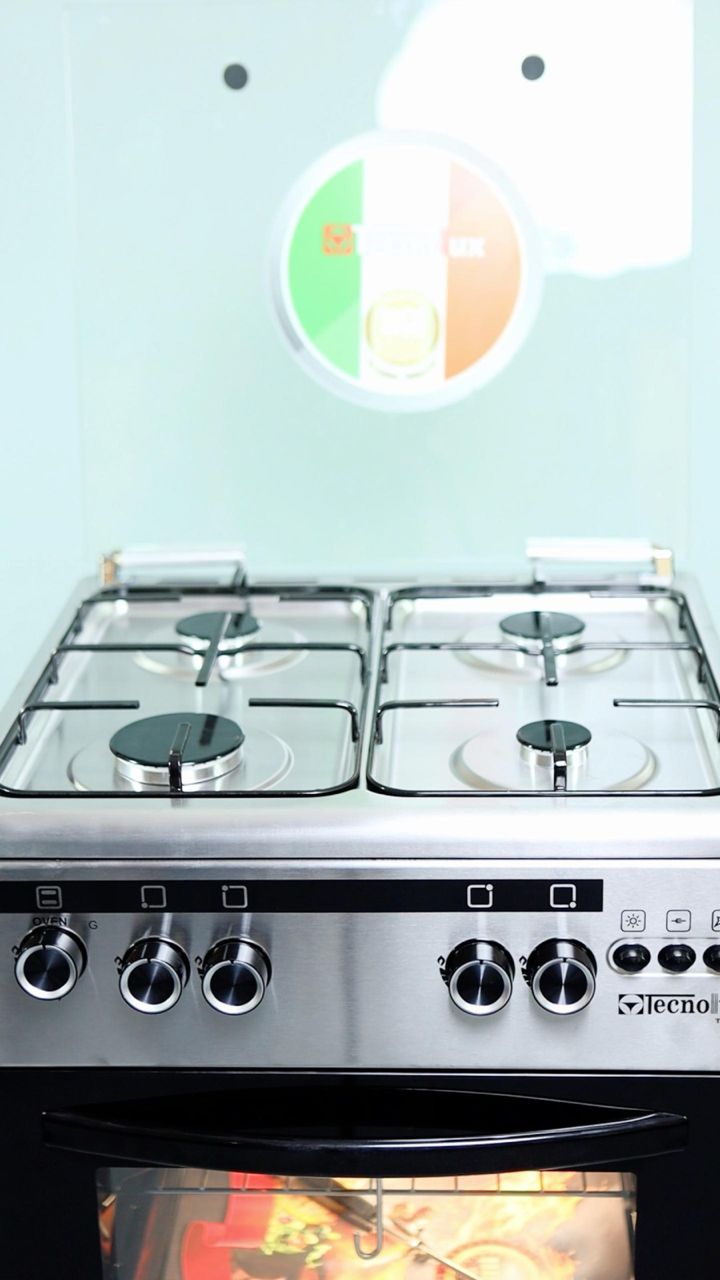 Cuisinière Technolux 4 Feux 60 x 60 Inox Cuisinière Technolux 4 Feux 60 x 60 Inox