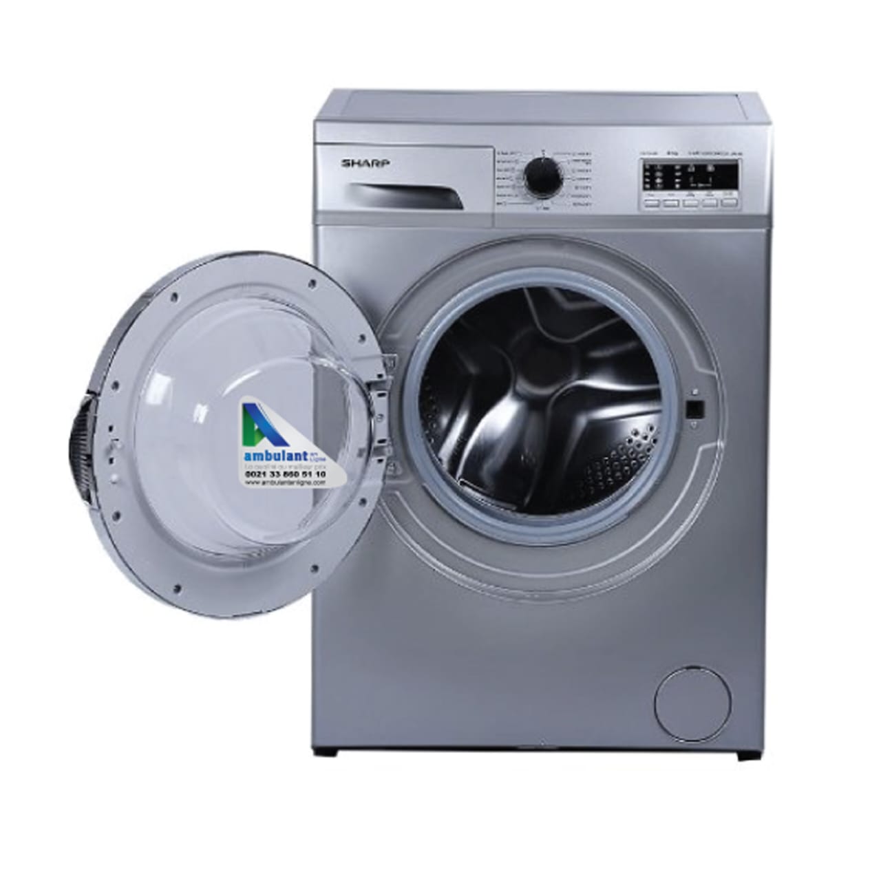 Machine A Laver Sharp 7 Kg Gris Machine A Laver Sharp 7 Kg Gris