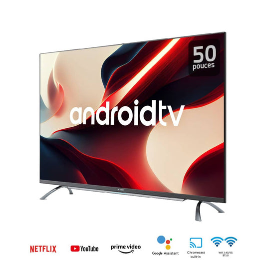 Téléviseur Astech 50" Smart Android