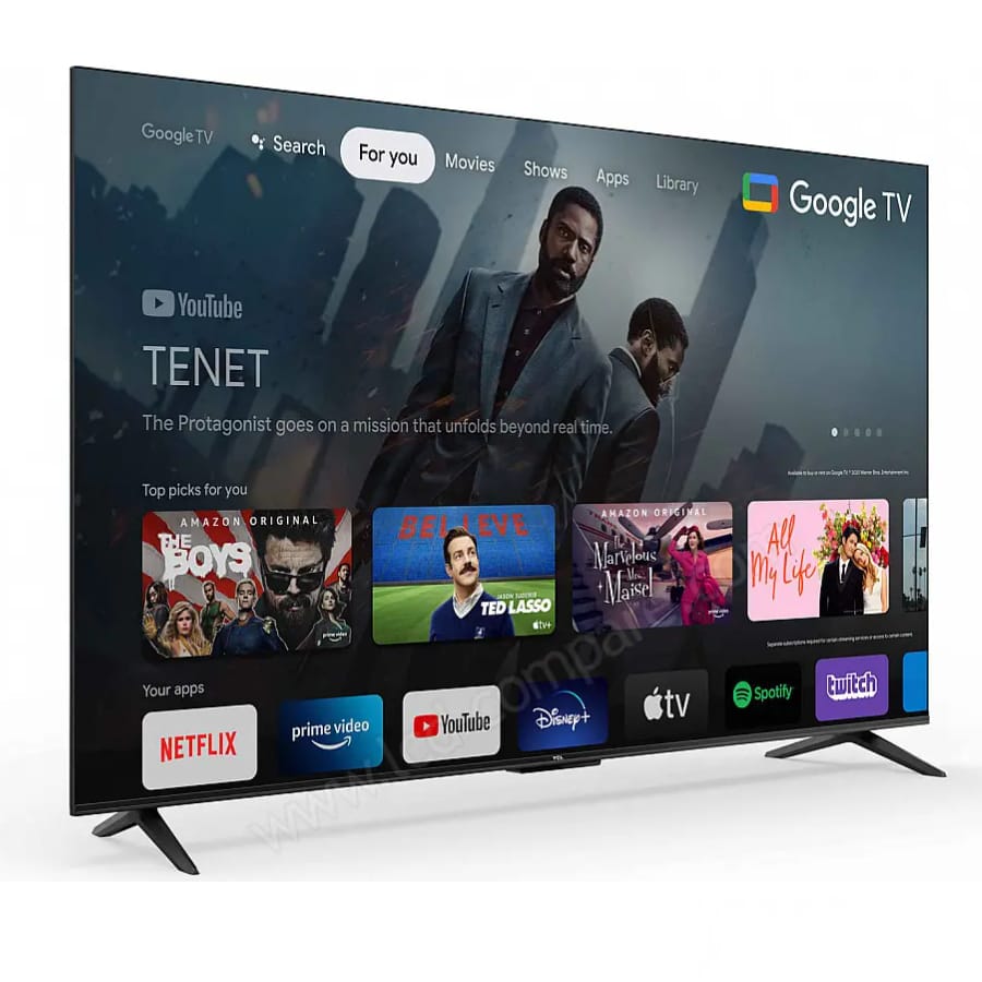 Téléviseur TLC 75" Smart Android Téléviseur TLC 75" Smart Android