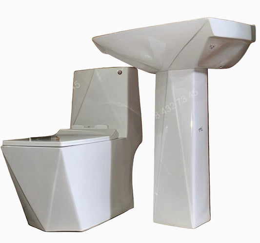 Chaise anglaise + Lavabo