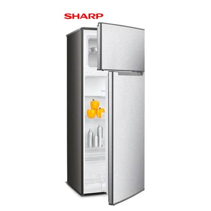 REFRIGERATEUR SHARP VERTICAL 2PORTES gris SJDC400HS REFRIGERATEUR SHARP VERTICAL 2PORTES gris SJDC400HS