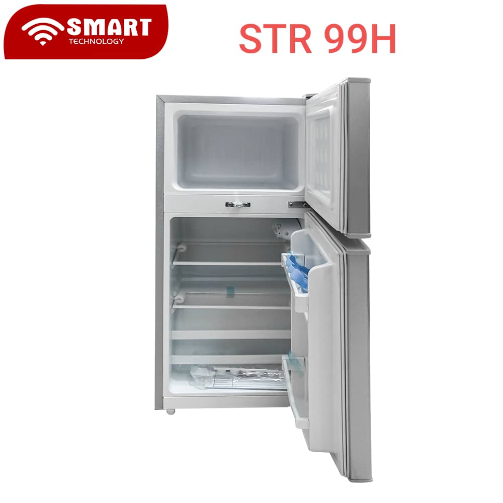 REFRIGERATEUR SMART TECHNOLOGY BAR 2PORTES GRIS STR99H REFRIGERATEUR SMART TECHNOLOGY BAR 2PORTES GRIS STR99H