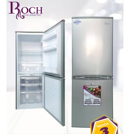 REFRIGERATEUR ROCH COMBINE 3TIROIRS 260LITRES GRIS RFR260DB