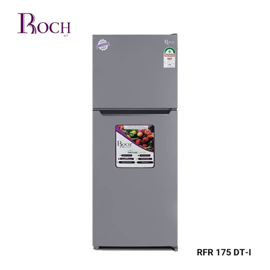 REFRIGERATEUR ROCH 2PORTES 175LITRES GRIS RFR175DTL REFRIGERATEUR ROCH 2PORTES 175LITRES GRIS RFR175DTL