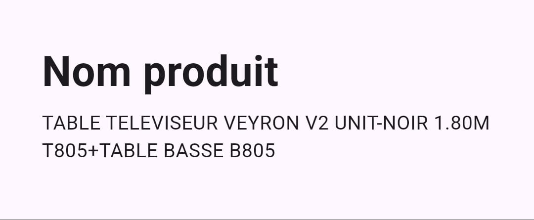 Meuble TV Avec Table Basse Meuble TV Avec Table Basse