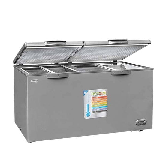 CONGELATEUR SMART TECHNOLOGY HORIZONTAL 500LITRES GRIS STCC550