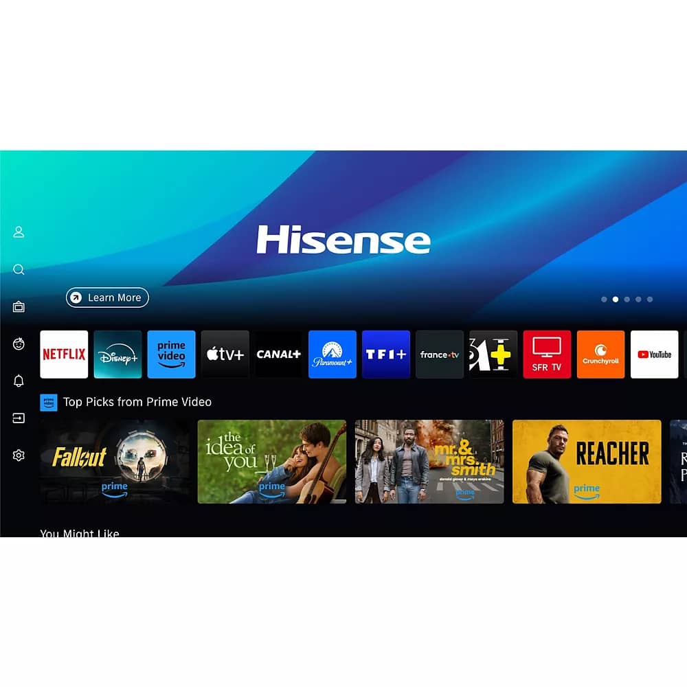 TELEVISEUR HISENSE 85" LED SMART VIDAA UHD 4K 85A6N TELEVISEUR HISENSE 85" LED SMART VIDAA UHD 4K 85A6N