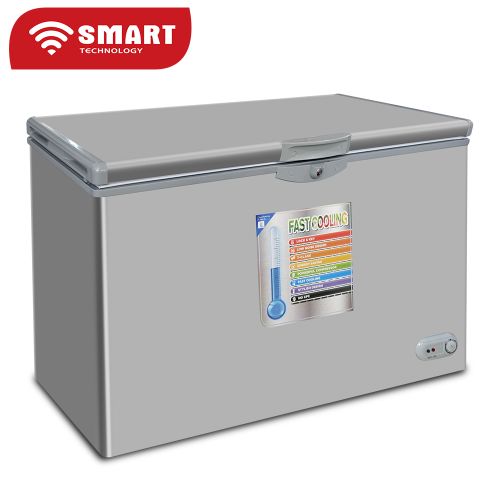 CONGELATEUR SMART TECHNOLOGY HORIZONTAL 350LITRES GRIS STCC320 CONGELATEUR SMART TECHNOLOGY HORIZONTAL 350LITRES GRIS STCC320