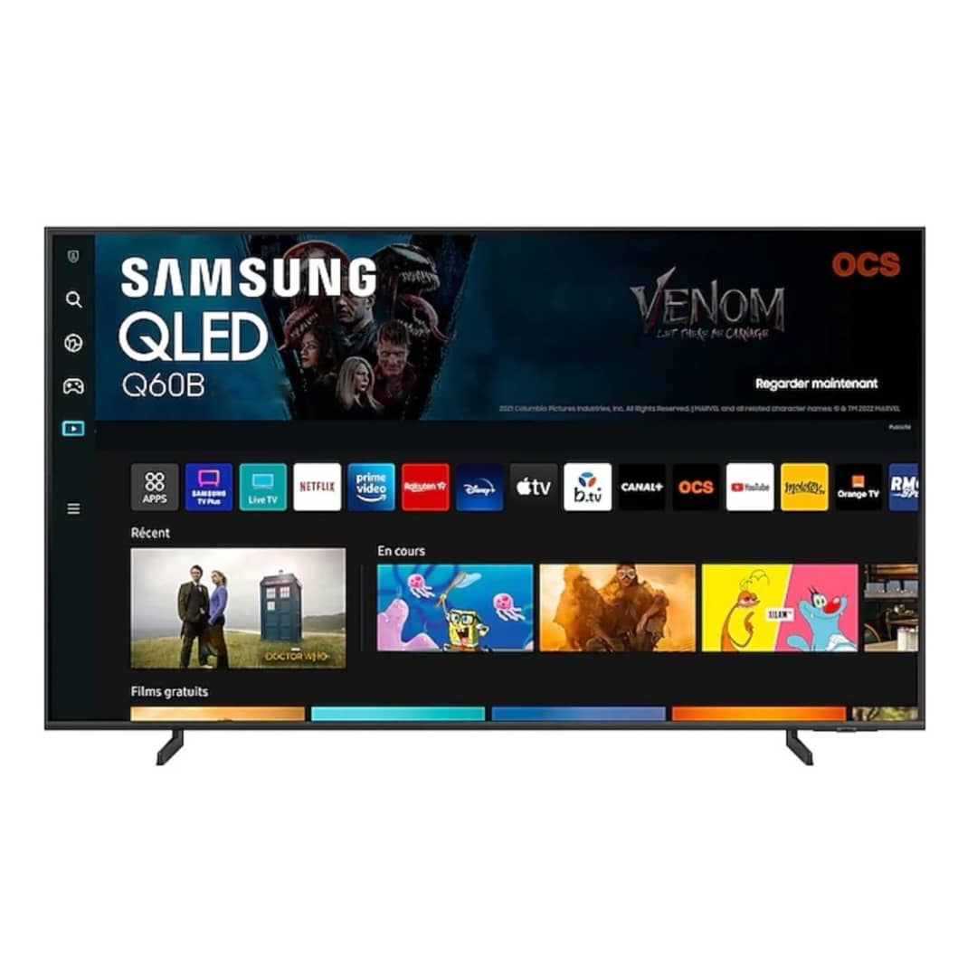 TELEVISEUR SAMSUNG 55" QLED 55Q60D TELEVISEUR SAMSUNG 55" QLED 55Q60D