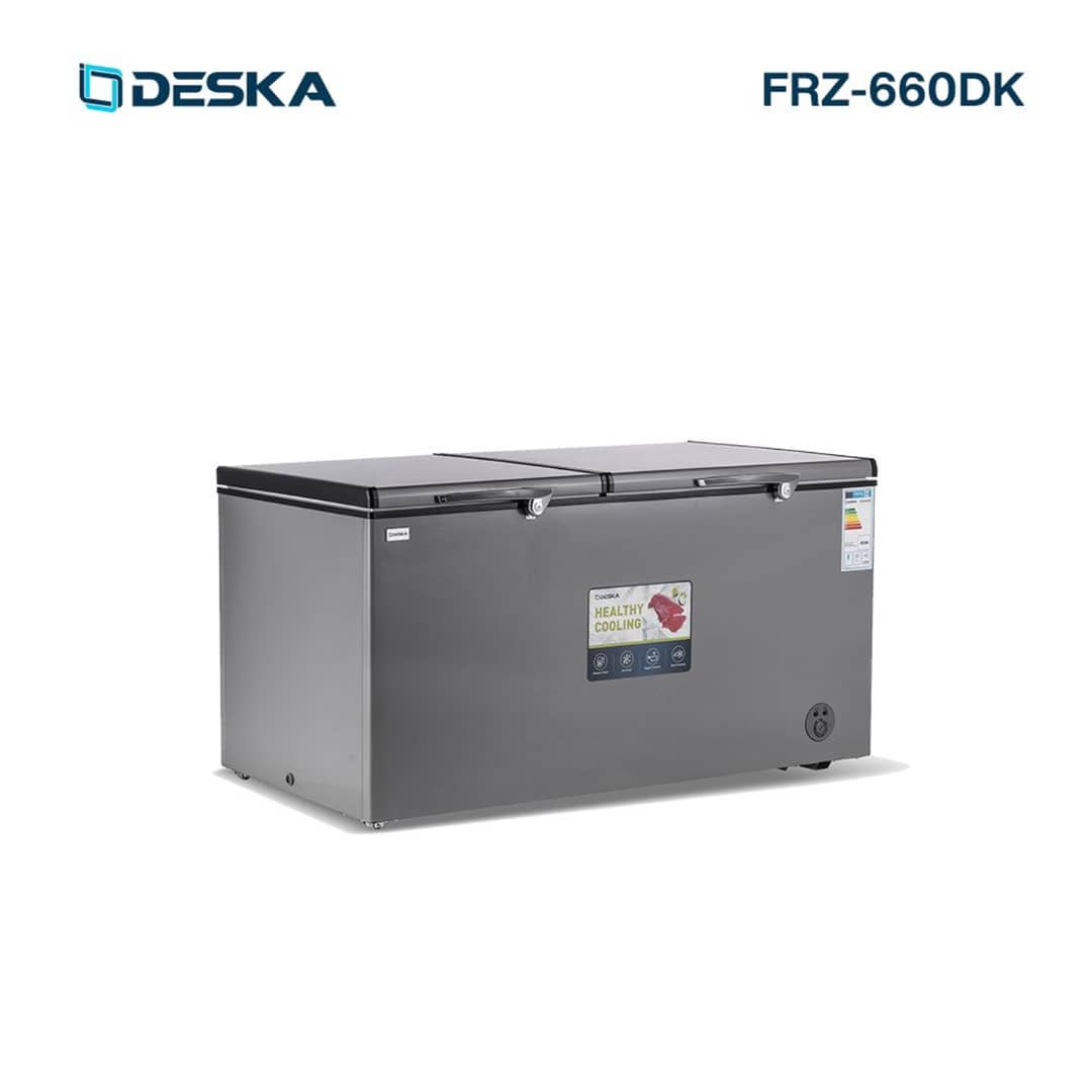 CONGELATEUR DESKA HORIZONTAL 700LITRES GRIS FRZ660DK CONGELATEUR DESKA HORIZONTAL 700LITRES GRIS FRZ660DK