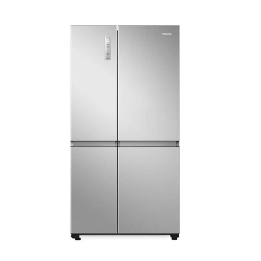 Réfrigérateur HISENSE SIDE BY SIDE 2 portes 668 litres inverter gris RS87WS