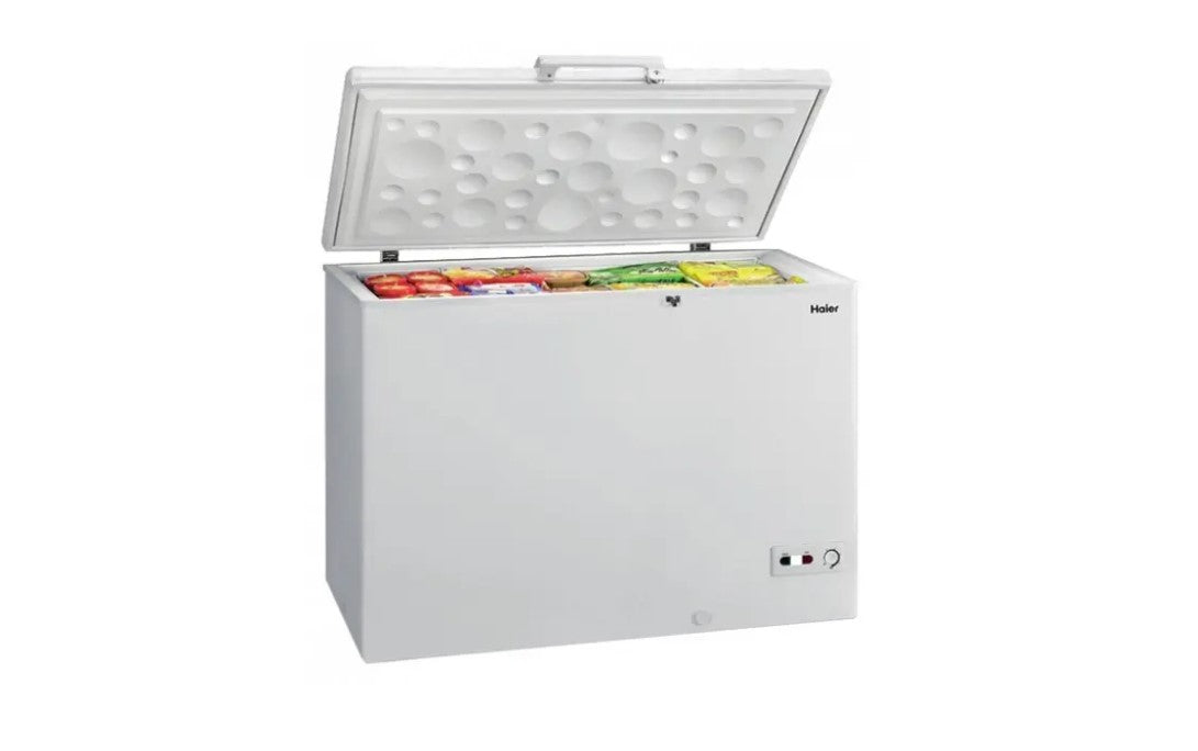 CONGELATEUR HAIER HORIZONTAL 400LITRES BLANC HCF328HA CONGELATEUR HAIER HORIZONTAL 400LITRES BLANC HCF328HA