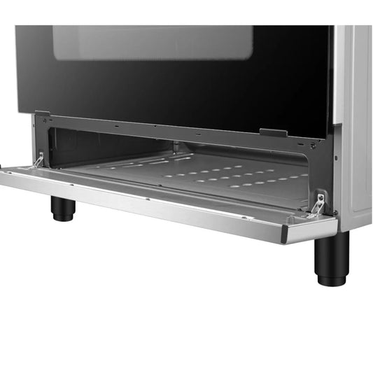 CUISINIERE HISENSE 5FEUX 90X60 A GAZ GRIS HFG90335RX