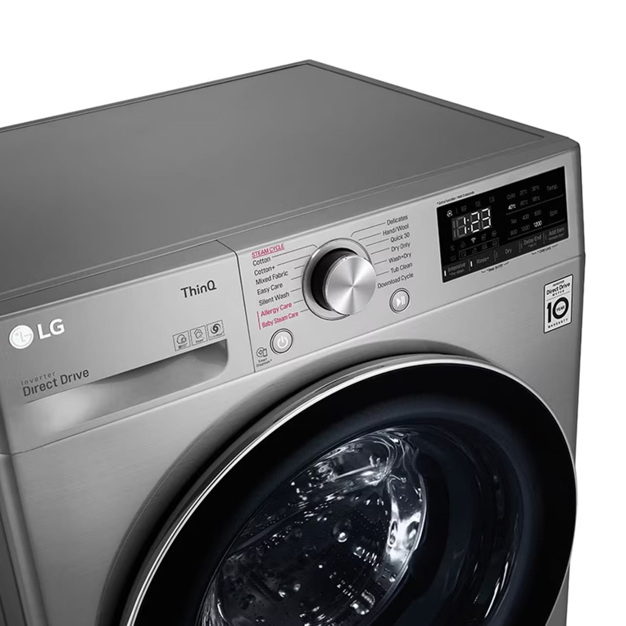 MACHINE A LAVER LG 9KG/6KG SECHAGE GRIS F4V5VGP2T MACHINE A LAVER LG 9KG/6KG SECHAGE GRIS F4V5VGP2T