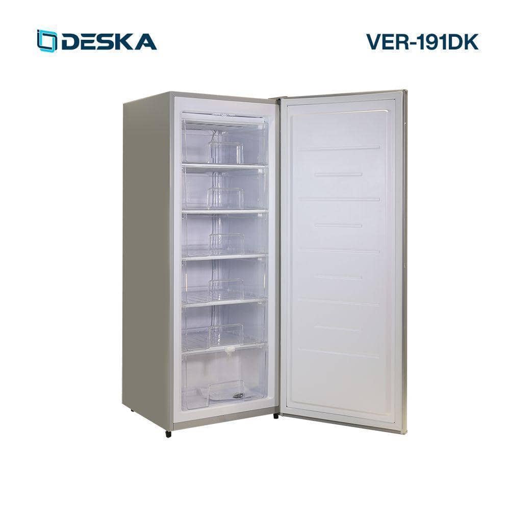 CONGELATEUR DESKA VERTICAL 6TIROIRS GRIS VER191DK CONGELATEUR DESKA VERTICAL 6TIROIRS GRIS VER191DK