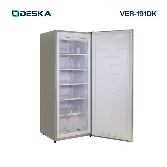 CONGELATEUR DESKA VERTICAL 6TIROIRS GRIS VER191DK