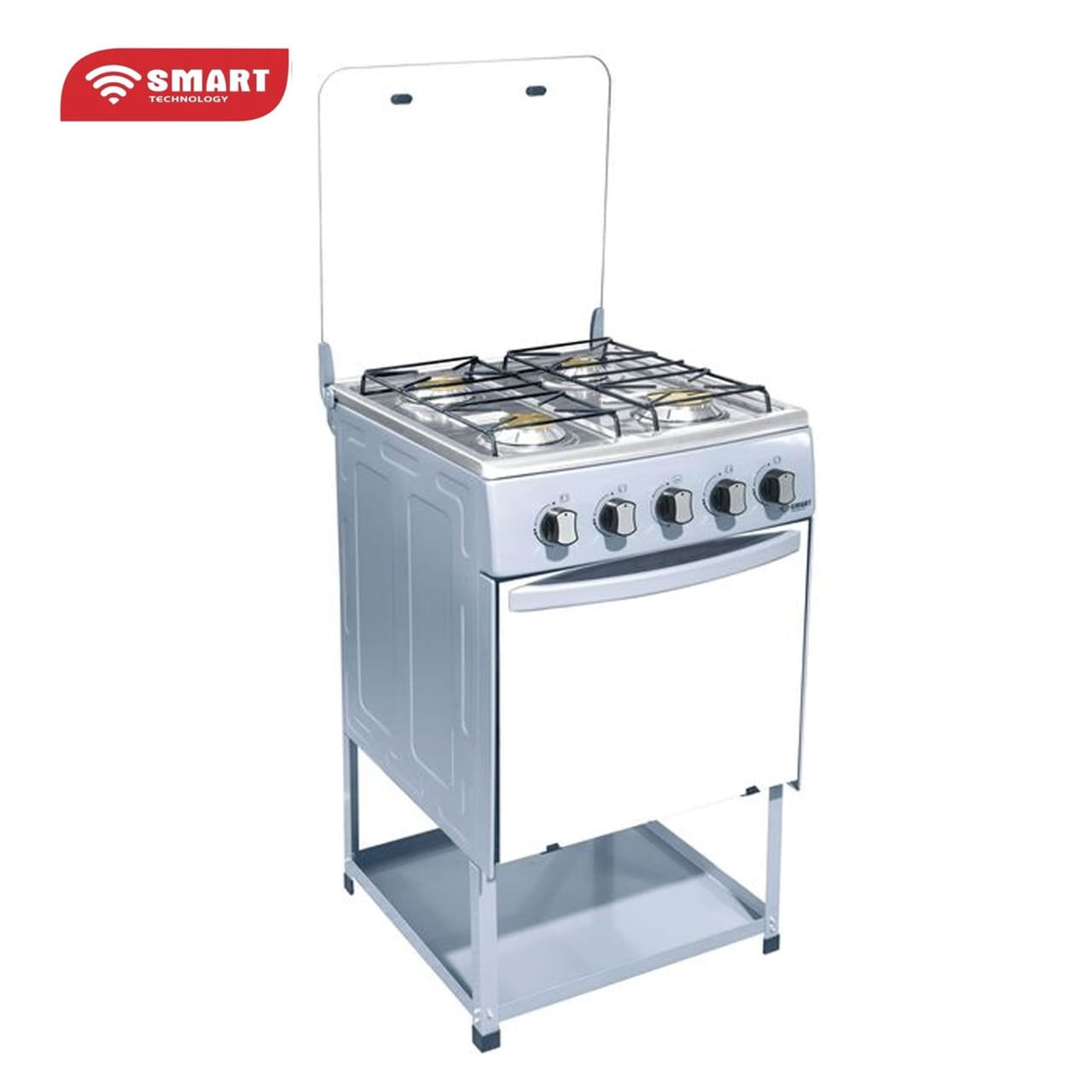 CUISINIERE SMART TECHNOLOGY 4FEUX 50X50 INOX STC5050PA CUISINIERE SMART TECHNOLOGY 4FEUX 50X50 INOX STC5050PA