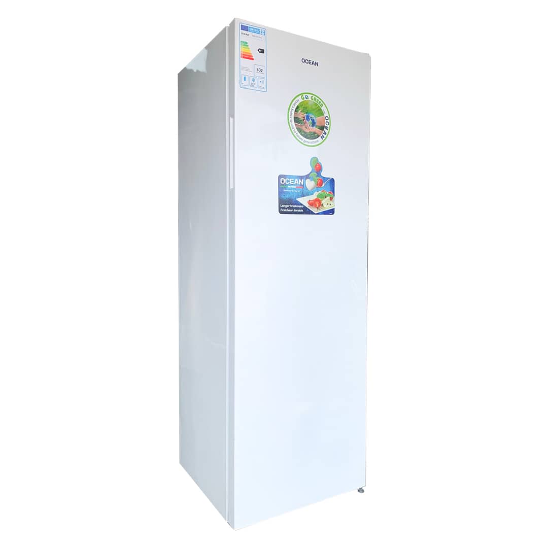CONGELATEUR OCEAN VERTICAL 377LITRES 7TIROIRS PLAQUE ALUMINIUM BLANC CVKT377TA+ CONGELATEUR OCEAN VERTICAL 377LITRES 7TIROIRS PLAQUE ALUMINIUM BLANC CVKT377TA+