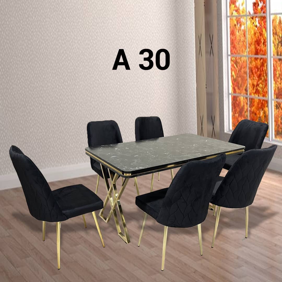 TABLE A MANGER 6PLACES 80X140 METAL NOIR A30 TABLE A MANGER 6PLACES 80X140 METAL NOIR A30