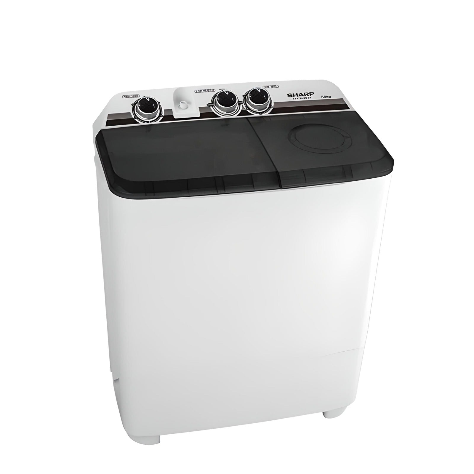 MACHINE A LAVER SHARP 7KG SEMI AUTOMATIC BLANC EST75XWNBK MACHINE A LAVER SHARP 7KG SEMI AUTOMATIC BLANC EST75XWNBK