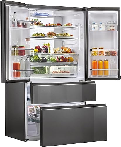 Réfrigérateur HAIER SIDE BY SIDE 4portes french door 1000litres noir HS26FSNAAAA Réfrigérateur HAIER SIDE BY SIDE 4portes french door 1000litres noir HS26FSNAAAA