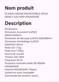 PLAQUE HISENSE ENCASTRABLE 4FEUX 60X60 A GAZ INOX HHU60GAGR PLAQUE HISENSE ENCASTRABLE 4FEUX 60X60 A GAZ INOX HHU60GAGR