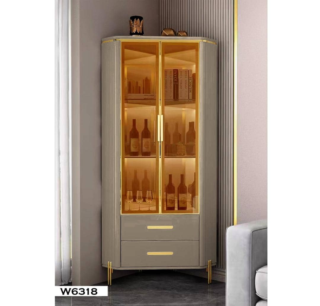 Vaisselier 190X90CM gris W6318 Vaisselier 190X90CM gris W6318