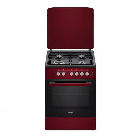 CUISINIERE HAIER 4FEUX 60X60 A GAZ ROUGE HCR2040EGR