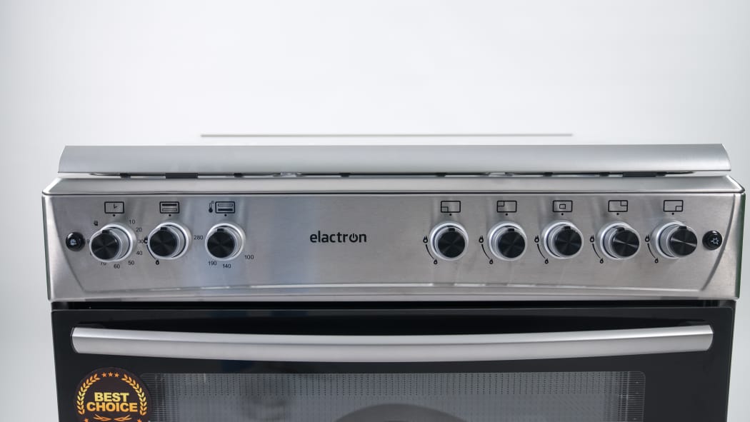CUISINIERE ELACTRON 5FEUX 90X60 INOX EL6090 CUISINIERE ELACTRON 5FEUX 90X60 INOX EL6090