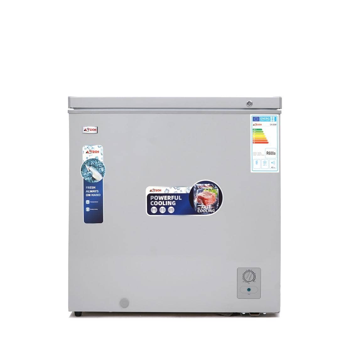 CONGELATEUR ASTECH HORIZONTAL 280L GRIS CH280W CONGELATEUR ASTECH HORIZONTAL 280L GRIS CH280W