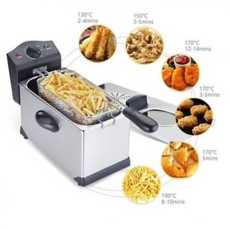 AIR FRYER DECAKILA A HUILE 3.0 LITRES 2000W KEECO56M AIR FRYER DECAKILA A HUILE 3.0 LITRES 2000W KEECO56M
