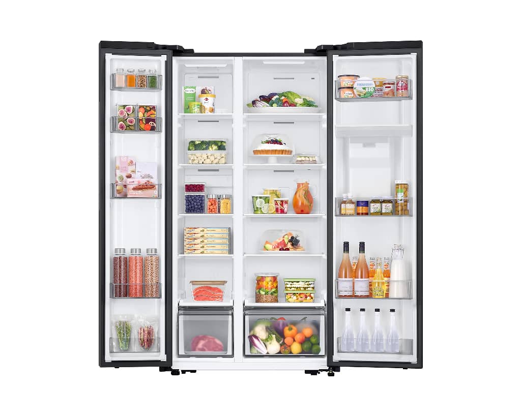 Refrigerateur SAMSUNG SIDE BY SIDE 2portes avec fontaine 578L noir mat RS57DG4100B4 Refrigerateur SAMSUNG SIDE BY SIDE 2portes avec fontaine 578L noir mat RS57DG4100B4